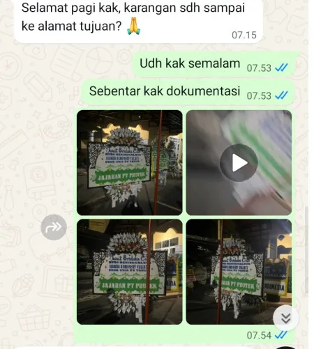 Pengiriman Papan Bunga Selamat Leuwidamar
