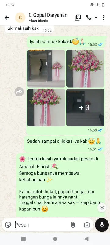Pengiriman Karangan Bunga Leuwidamar