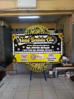 Papan Bunga di Leuwidamar